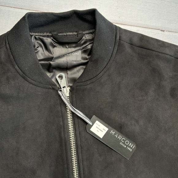 NWT - Marconi Suede Bomber - Size Medium - Picture 2 of 6